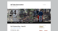 Desktop Screenshot of 44trails.org