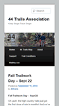 Mobile Screenshot of 44trails.org